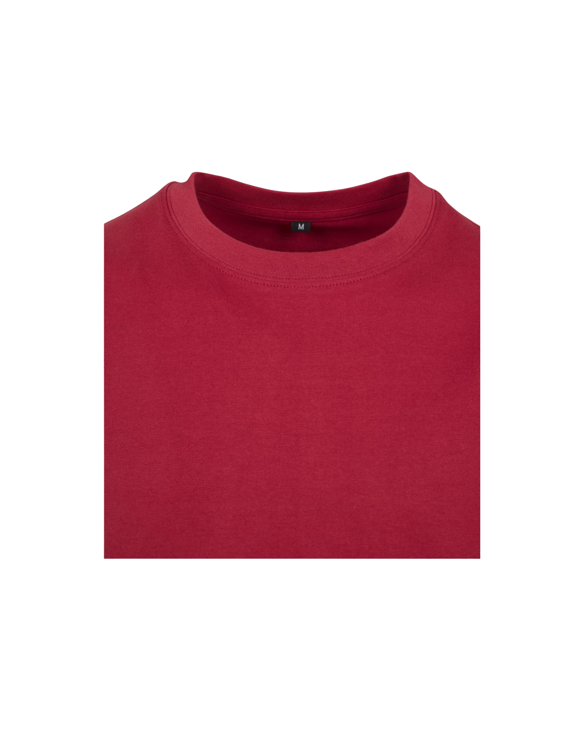T-Shirt inkl Druck in burgundy
