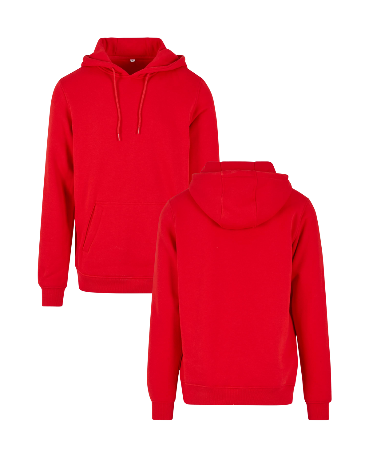 Hoodie inkl Druck in city red