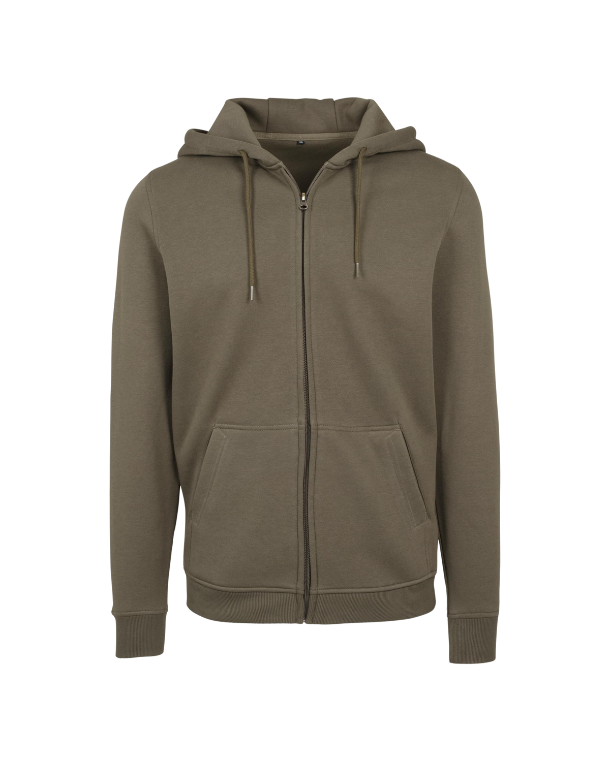 Zipper inkl Druck in olive